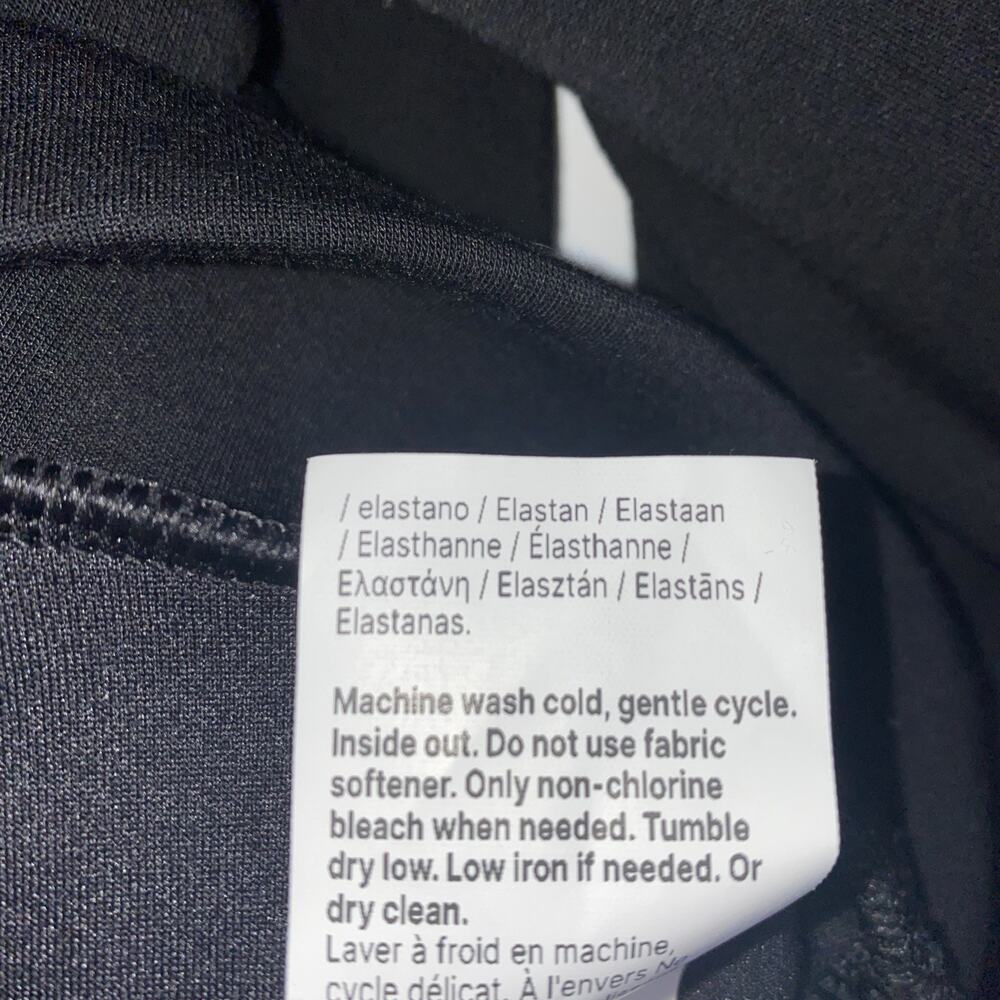 Spanx AirEssentials Black Half-Zip Pullover Athleisure Size XL - Picture 8 of 10